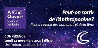 A Ciel Ouvert – Science et Spiritualité: conférence de Catherine Larrère