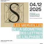 Conférence “Les merveilles de la géométrie des lettres de l’alphabet” – Étienne Ghys | 4 décembre 2025, Uni Dufour