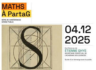 Conférence “Les merveilles de la géométrie des lettres de l’alphabet” – Étienne Ghys | 4 décembre 2025, Uni Dufour