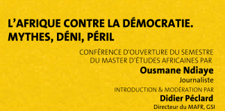 Présentation de l’ouvrage « L’Afrique contre la démocratie. Mythes, déni, péril »