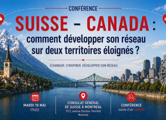 Comment développer son réseau entre le Canada et la Suisse ? – Conférence du 19 mai 2026 à Montréal