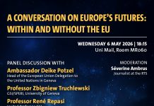 Table ronde – A Conversation on Europe’s Futures: Within and Without the EU