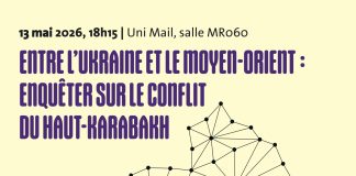 Conférence – Entre l’Ukraine et le Moyen-Orient : enquêter sur le conflit du Haut-Karabakh