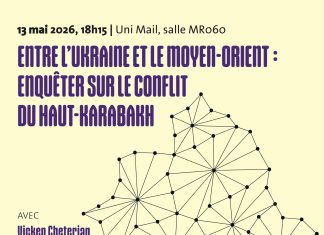 Conférence – Entre l’Ukraine et le Moyen-Orient : enquêter sur le conflit du Haut-Karabakh